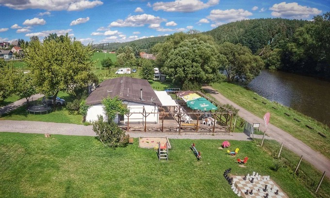 Tyn nad Vltavou House | Beautiful private villa for 4 guests with A/C, WIFI, terrace and pets allowed
