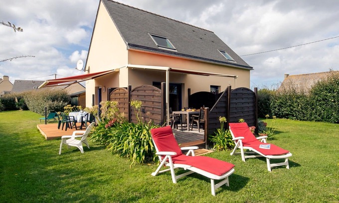 Kerlouan House | Beautiful private villa for 6 people with WIFI, TV and terrace