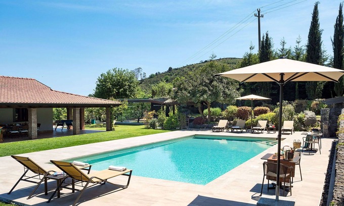Viagrande Villa | Beautiful private villa for 7 guests with private pool, WIFI, A/C, TV, terrace and panoramic view