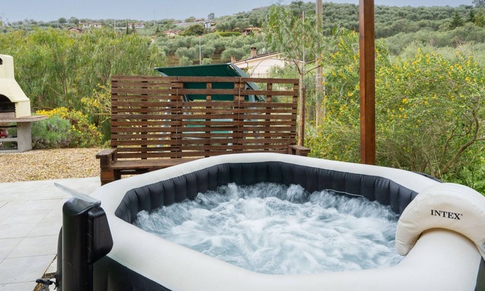 Torrazza House | Beautiful private villa with pool, WIFI, A/C, TV, terrace, pets allowed, panoramic view and park...