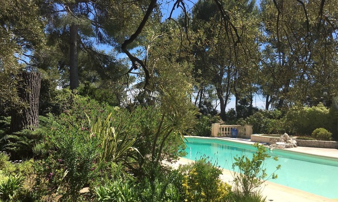 Les Maillans Villa | Beautiful stone bastide for 8 people with Mediterranean garden and pool