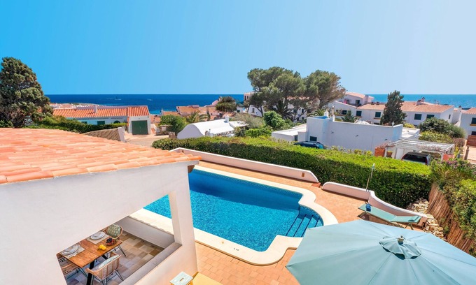 Binibeca House | Beautiful Sea View Villa in Binibeca