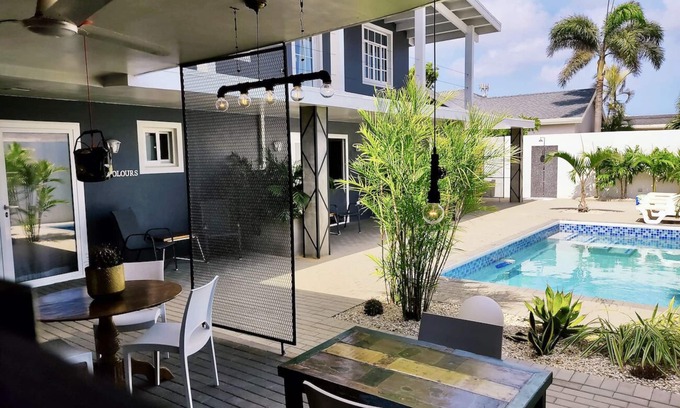 Cunucu Abao Apartment | Beautiful studio with pool, very close to Eagle Beach