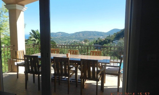 Les Termes Villa | Beautiful villa 200m2 on the heights sea view private swimming pool standing comfort
