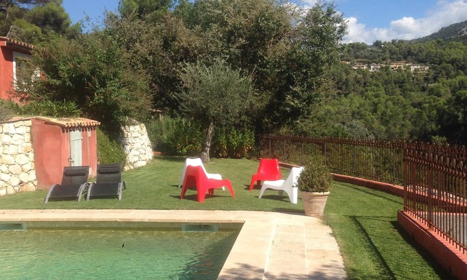 Tourrette-Levens House | BEAUTIFUL VILLA, WITH POOL, 20 MIN FROM NICE
