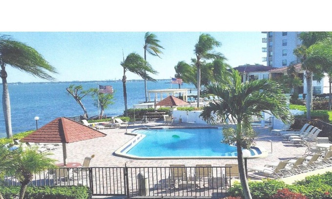 Casa del Mar Condo | Beautiful water view apartment blocks from the beach. Excellent pool area.