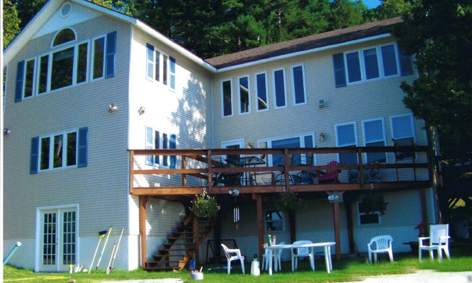 North Lake George House | Beautiful Waterfront Home with stuning views Across from Roger's Rock