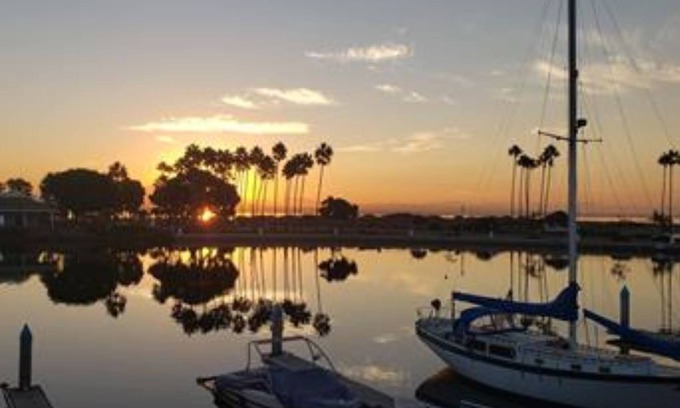 Coronado Cays Condo | Beautiful waterfront east facing fully furnished upstairs condo.