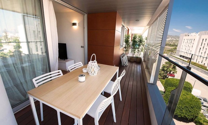 Talamanca Apartment | Beige Apartment Marina Botafoch Ibiza