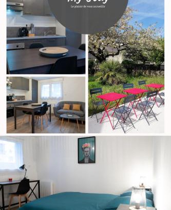 Saint-Brieuc Apartment | Bel appartement idéalement placé Saint-Brieuc, wifi, parking gratuit
