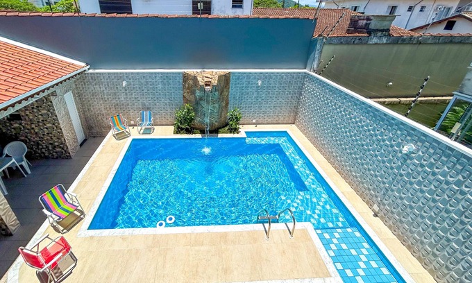 Jardim Centenario House | Bella Casa - 250m da Praia - Enseada Guarujá
