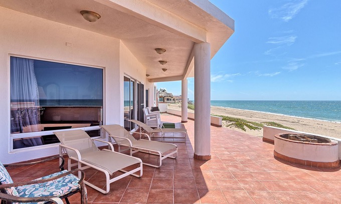 Brisas del Golfo House | Bella Mareas: Mexican-inspired beachfront home w/views of the Sea of Cortez