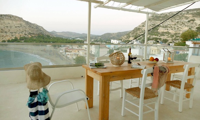 Matala House | Bella Vista Matala holiday house with 3 bedrooms