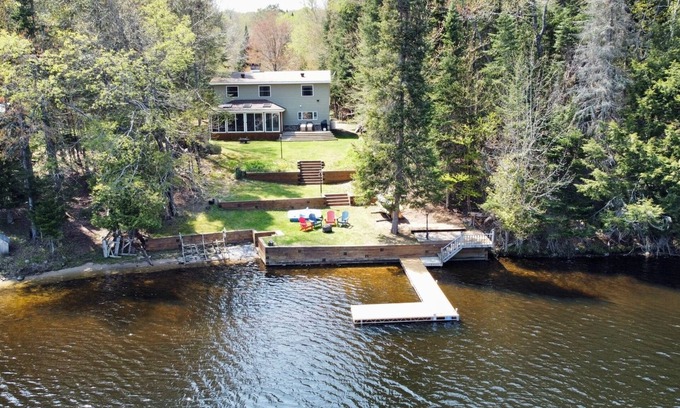 Ellenburg Center House | Belle Lake House located on Chateaugay Lake