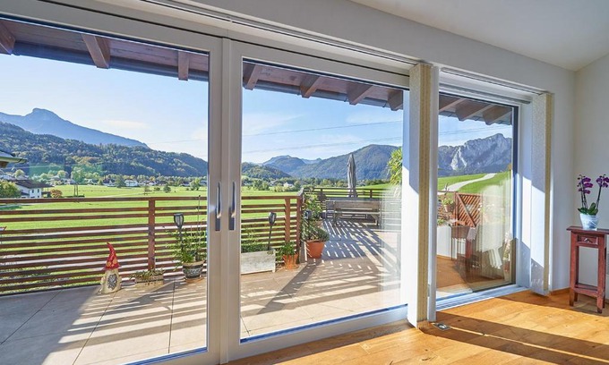Innerschwand Apartment | Bergblick Acht Mondsee