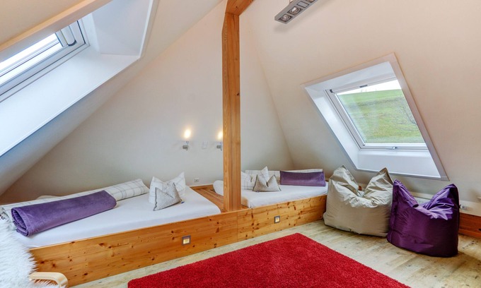 Horben Apartment | Bergblick, Typ C, 75 qm, DG, Max. 4 Pers