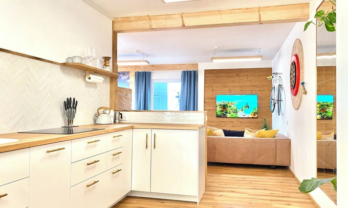 Fuessen Apartment | Best Butler Active Alpin Apartment Kitchen Parking Netflix