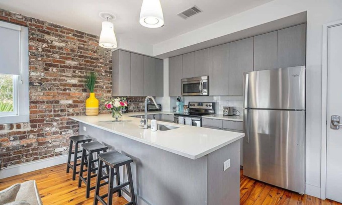Historic District - North Condo | BEST Location! | Historic Loft | Near City Market