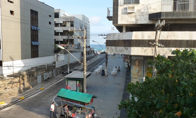 Centro Apartment | Best location in Praia do Forte. Balcony with sea view.