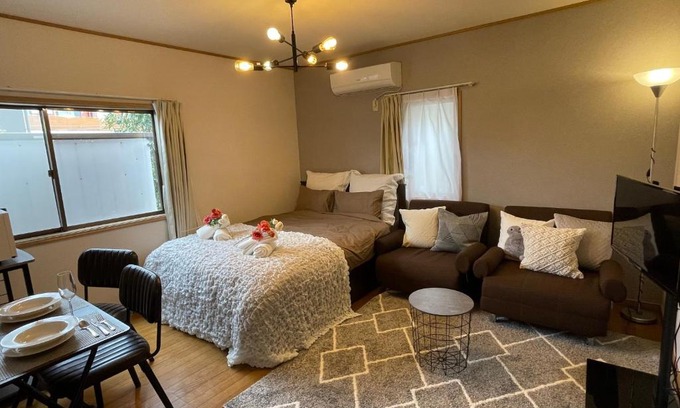 Honmachi Apartment | Best Shinjuku Modern Full-furnished Apartment2 ONLY 2min to Shinjuku by Train