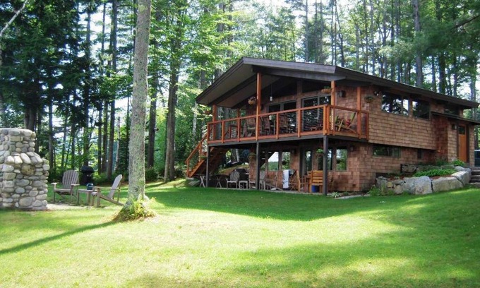 Bryant Pond House | Bethel Maine Waterfront, a Sunday River vacation rental