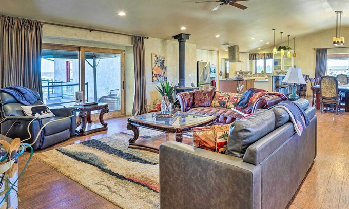 Beulah House | Beulah Home w/Wraparound Porch & Mtn Views