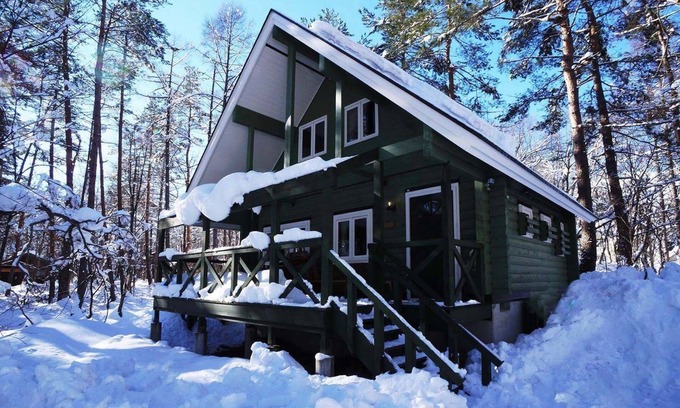Hokujo House | Big Foot Cabin Hakuba 2LDK 4 person rental villa/Kitaazumi-gun Nagano