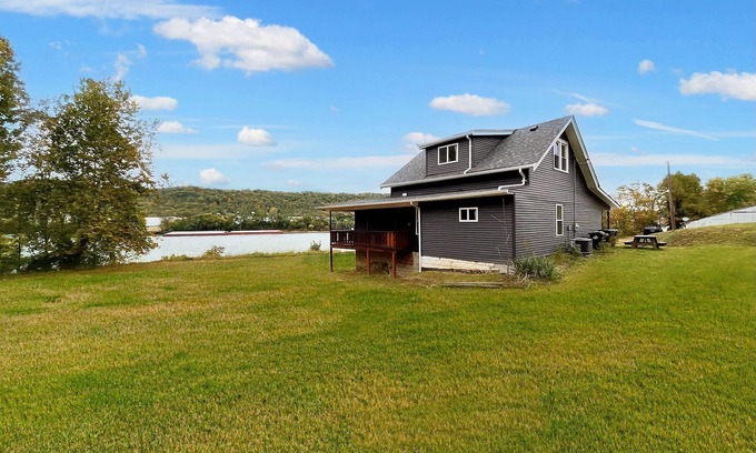 Villa Hills House | Big riverfront house near beach access, CVG, & downtown