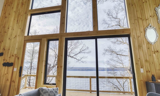 Valois House | Black Diamond: "Waterfront Finger Lakes Home with Hot Tub!"