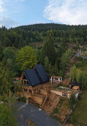 Horea Ski Chalet | Black Roof