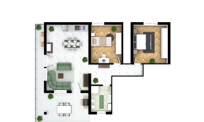 Piove di Sacco Apartment | Blue Court, Iris Unit