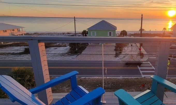 Mexico Beach House | "Blue Horizon" BRAND NEW! Gulf View!