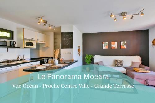 Teva I Uta Apartment | Blue Horizon - Le Panorama Moeara - Vue Mer