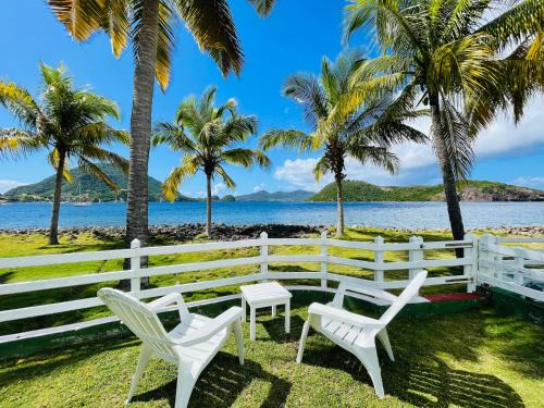 Terre-de-Haut House | Blue Lagoon, cottage les pieds dans l eau