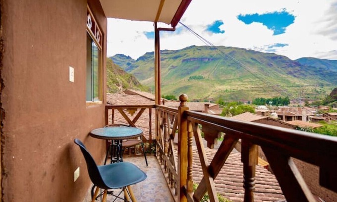 Pisac House | Blue Lotus Coca Suite Private Bath and Balcony