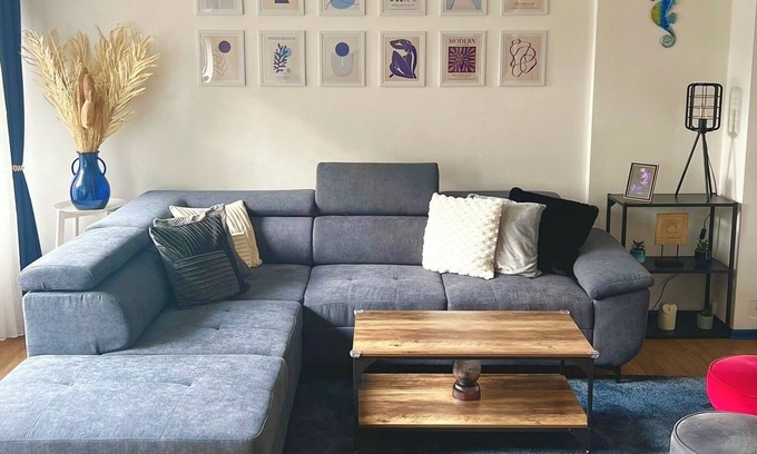 Avignon City Centre Apartment | Blue Seahorse Flat - T3 Avignon Intra-muros - GARAGE WIFI CLIM