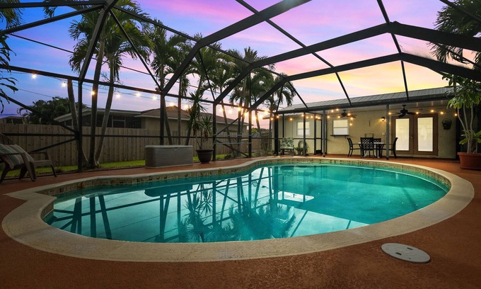 Port Saint Lucie House | Blue Skies Bungalow w/Heated Pool