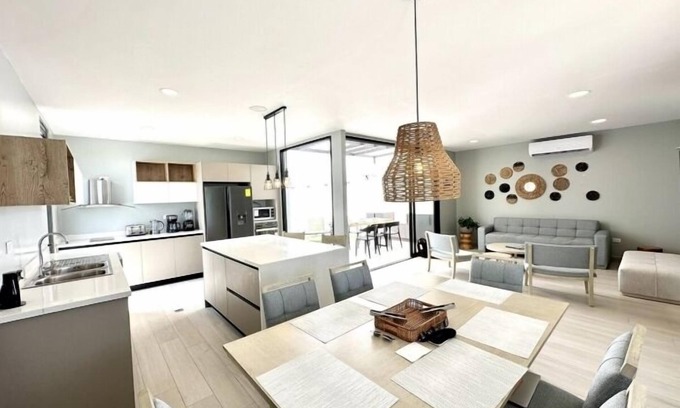 Punta Blanca Villa | Blue Villa in Punta Blanca · 3 bedrooms · 7 beds · 3 baths