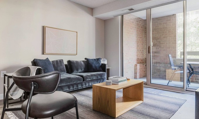 Connecticut Ave - K Street Apartment | Blueground | Connecticut Ave/K Street, rooftop, nr Lincoln Memorial