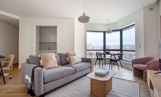 Alges Apartment | Blueground | Oeiras, rooftop
