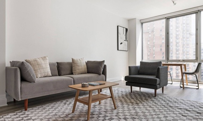 Rush and Division Apartment | Blueground | Rush & Division, balcony, nr Lake Shore Park