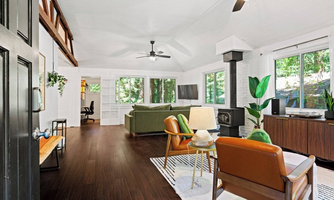 Camp Meeker House | Bohemian Redwood Retreat for Extended Stays