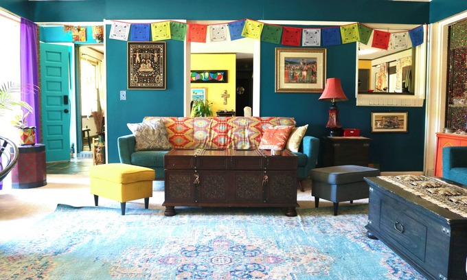 Decatur House | Boho Acre Retreat 20 mins from DT/Airport & EV Charger!