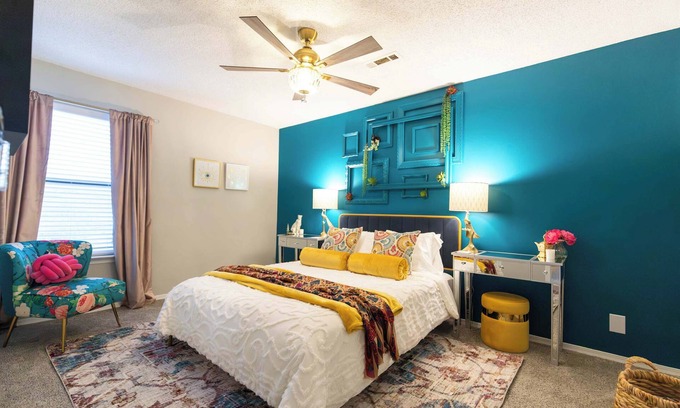 Fayetteville Apartment | Boho Bungalow near DT Fayetteville & UofA