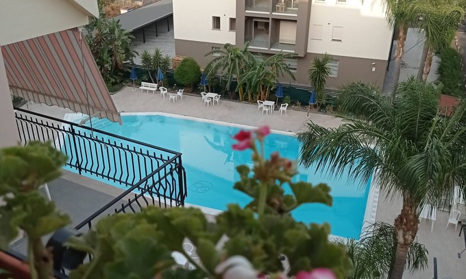Calatabiano Apartment | Bouganville Residence - Elite apartment with swimming pool, sports field and games.
