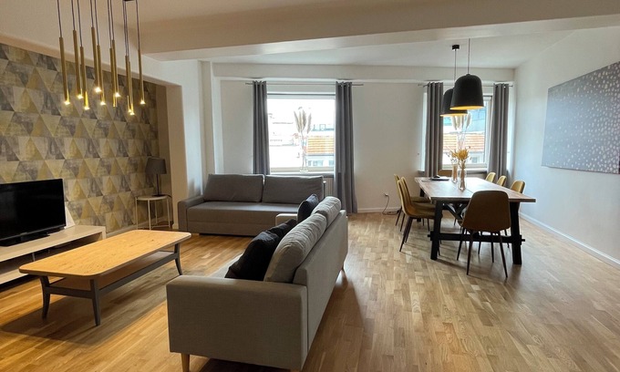 Wroclaw Old Town Apartment | Boutique Apartments - Old Town 120m2 - Private Underground Parking -