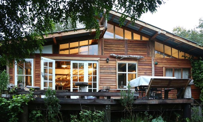 Storms River Ski Chalet | Boutique Vintage Forest Cabin