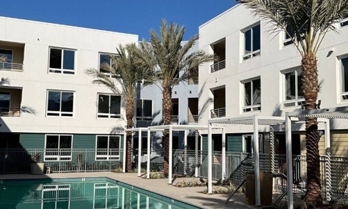 Midway District Apartment | Bowen: Chic 1-Bedroom w/AC & Gym in Lovely Point Loma, San Diego
