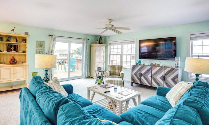 Bowers Beach House | Bowers Beach Vacation Rental: 2 Blocks Away!