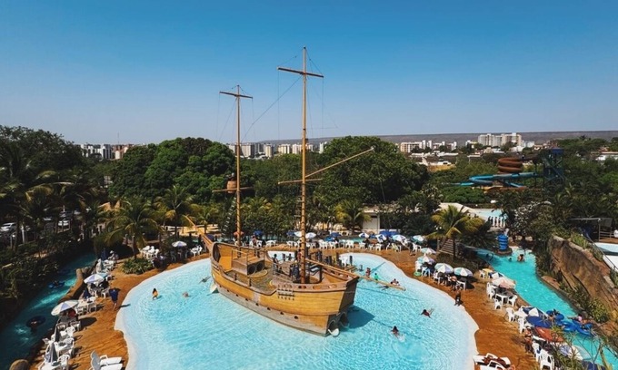 Prive das Caldas Apartment | CN Season - Piazza diRoma - with access to Acqua Park